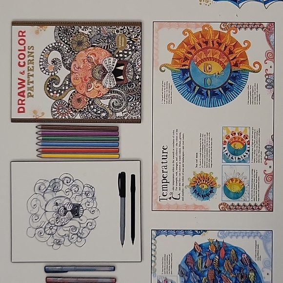 Draw & Color Patterns Kit - Picture 5 of 6